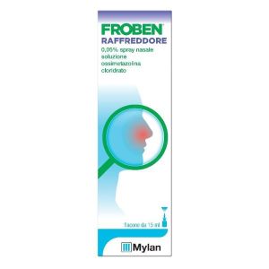 Froben Raffreddore Spray Nasale 0,05% Ossimetazolina Decongestionante 15ml