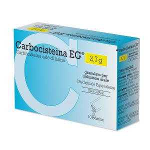 Carbocisteina Eg Granulato Per Soluzione Orale 10 Bustine