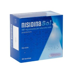 Nisidinasol Paracetamolo Febbre e Dolore 20 Bustine 500mg