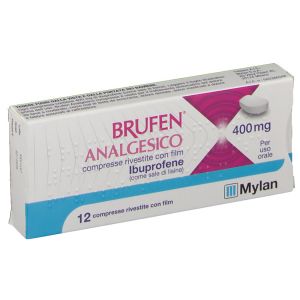 Brufen Analgesico 400mg Ibuprofene 12 Compresse Rivestite