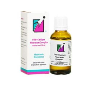 Fms Calcium Fluoratum Complex Gocce Orali Flacone Con Contagocce 30ml