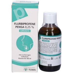 Flurbiprofene Fg Collutorio 0,25% Antinfiammatorio 160ml