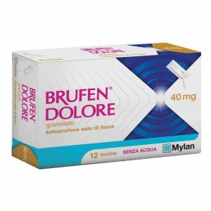 Brufen Dolore 40mg Granulato Soluzione Orale 12 Bustine