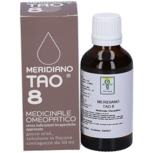 Meridiano Tao 8 Gocce Orali Medicinale Omeopatico 50ml