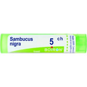 Sambucus Nigra  Boiron  5 Ch Granuli 1 Contenitore Multidose 4g  80 Granuli