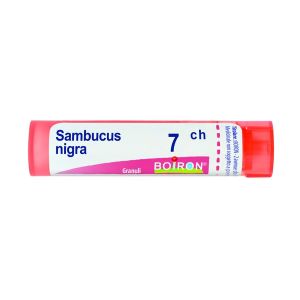 Sambucus Nigra  Boiron  7 Ch Granuli 1 Contenitore Multidose 4g  80 Granuli