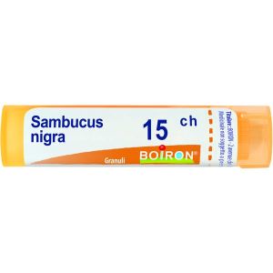 Sambucus Nigra  Boiron  15 Ch Granuli 1 Contenitore Multidose 4g  80 Granuli