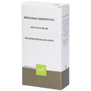 Anti Cd 21 06 Lm Potenziata Liquida 20 Fiale 2ml Soluzione Idroalcolica per Mucosa Orale