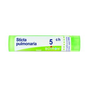 Sticta Pulmonaria  Boiron  80 Granuli 5 Ch Contenitore Multidose