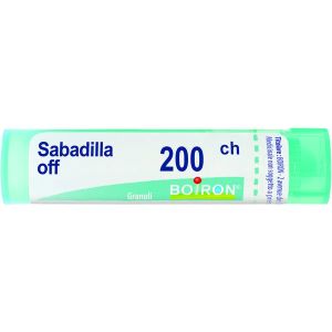 Sabadilla Officinarum  Boiron  80 Granuli 200 Ch Contenitore Multidose