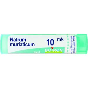 Boiron  Natrum Muriaticum  Boiron  80 Granuli 10.000 K Contenitore Multidose