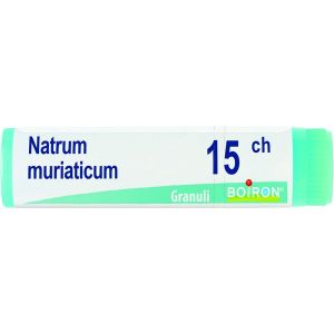 Boiron  Natrum Muriaticum  Boiron  Granuli 15 Ch Contenitore Monodose