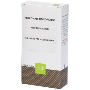 Anti Cd 26 030 Lm Potenziata Liquida 20 Fiale 2ml Soluzione Idroalcolica per Mucosa Orale