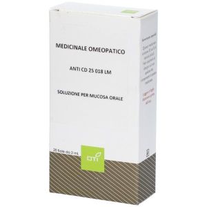 Anti Cd 25 018 Lm Potenziata Liquida 20 Fiale 2ml Soluzione Idroalcolica per Mucosa Orale