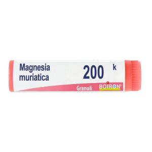 Magnesia Muriatica  Boiron  Granuli 200 K Contenitore Monodose