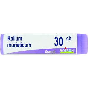 Kalium Muriaticum  Boiron  Granuli 30 Ch Contenitore Monodose