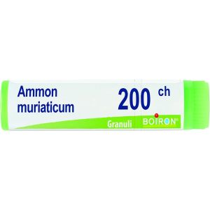 Ammonium Muriaticum  Boiron  Granuli 200 Ch Contenitore Monodose