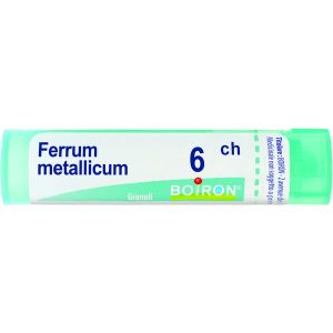 Ferrum Metallicum  Boiron  80 Granuli 6 Ch Contenitore Multidose
