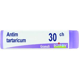 Antimonium Tartaricum  Boiron  Granuli 30 Ch Contenitore Monodose