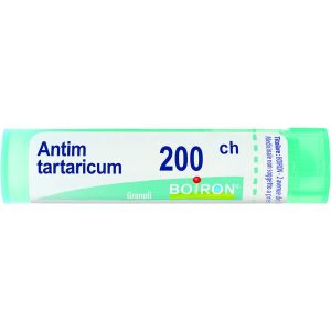 Antimonium Tartaricum  Boiron  80 Granuli 200 Ch Contenitore Multidose