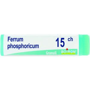 Ferrum Phosphoricum  Boiron  Granuli 15 Ch Contenitore Monodose