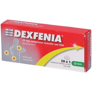 Dexfenia 25mg Compresse Rivestite i Film