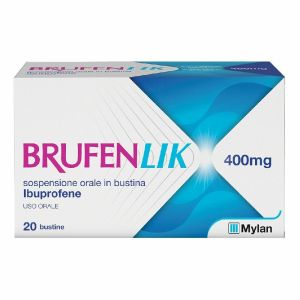Brufenlik 400mg 20x10ml Antiinfiammatorio Aroma Fragola