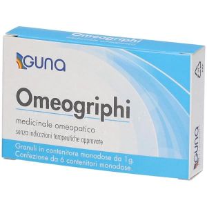 Guna Omeogriphi Globuli 6 Tubi 1g Monodose