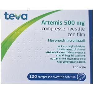 Artemis 120 Compresse Rivestite 500mg