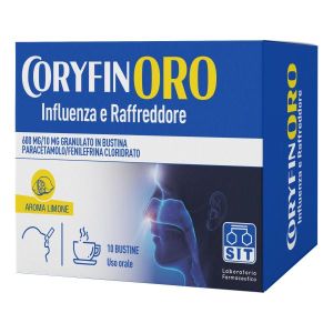 Coryfinoro Influenza e Raffreddore Orale Grat 10 Bust 600 Mg+ 10mg