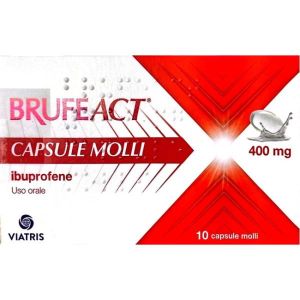 Brufeact 10 Capsule Molli 400mg