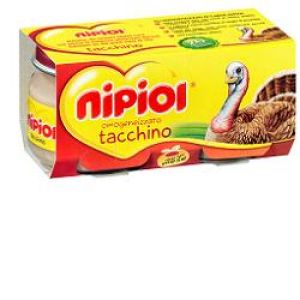 Nipiol Omogeneizzato Tacchino 2x80g 4mesi+