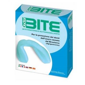 Doctor Bite Dentale Azzurro Paradenti Automodellante 2 Pezzi