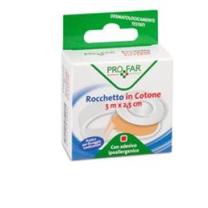 Profar Cerotto In Rocchetto Comfort Resistente - 2,5 Cm X 5 M.