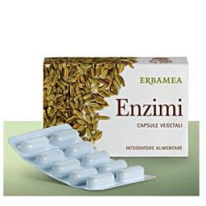 Erbamea Enzimi Integratore Alimentare 24 Compresse Vegetale