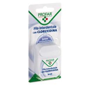 Filo interdentale con clorexidina 50 m profar