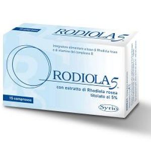 Syrio Rodiola 5 Integratore Alimentare 15 Compresse