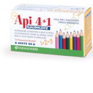 Apiquattro + 1 10 Flaconcini Da 10ml