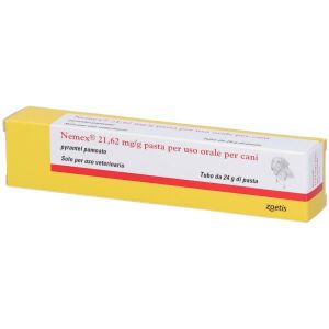 Nemex 21,62 Mg/g Pasta per Uso Orale per Cani