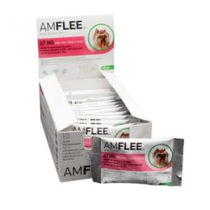 Amflee Spot On 3 Pipette Da 67mg Per Cani Di Taglia Piccola Da 2 A 10 Kg