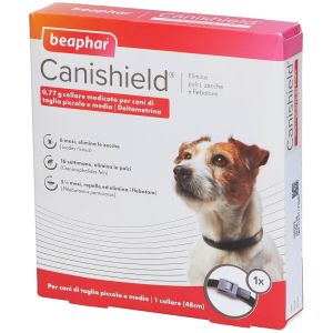 Canishield 1 Collare Medicato 19g  48 Cm  Cani Taglia Piccola Media