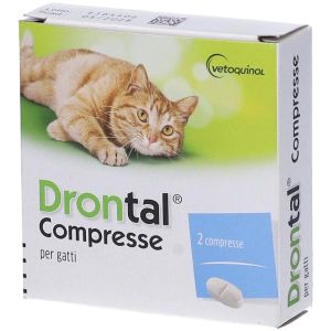 Drontal 2 Compresse 230mg + 20mg Gatti