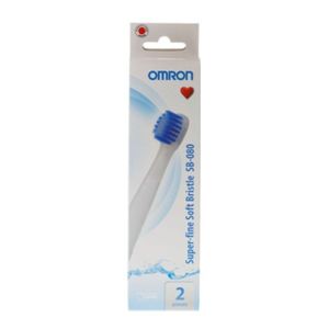 Omron spazzolino s-fine soft 2 testine