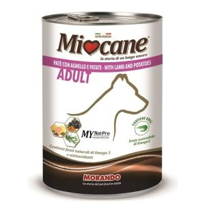Morando Miocane Pate' Umido Pate Agnello E Patate 400g