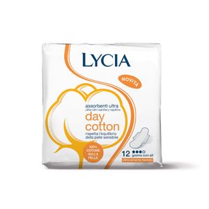 Lycia day cotton cotone con ali da giorno 12 pezzi