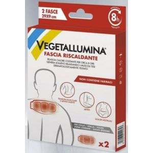 Vegetallumina Fascia Riscaldante Per La Terapia Del Caldo 29x9cm 2 Pezzi