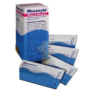 Mucosyte Fluid Soluzione Concentrata Infiammazione Cavo Orale 12 Bustine