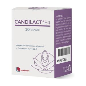 Candilact e4 integratore benessere vaginale 10 capsule