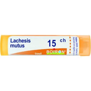 Boiron Lachesis Mutus 15ch Tubo Granuli 4 G.