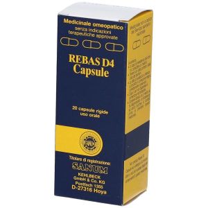 Imo Sanum Rebas D 4 Mediinale Omeopatico 20 Capsule